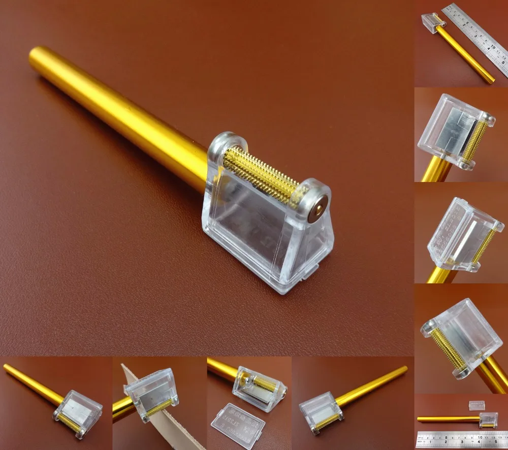 1pc Leather Craft Pro Edge Dye Paint Roller Oil Painting Making Applicator Pen Tool Brass Head Edger Creaser Groover Beveler
1pc Leather Craft Pro Edge Dye Paint Roller Oil Painting Making Applicator Pen Tool Brass Head Edger Creaser Groover Beveler