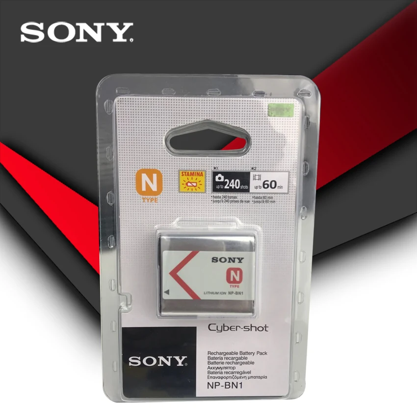 

Sony Original NP-BN1 NPBN1 NP BN1 Camera Battery DSC TX9 T99 WX5 TX7 TX5 W390 W380 W350 W320 W310 W360 W330 QX100 W370 W730