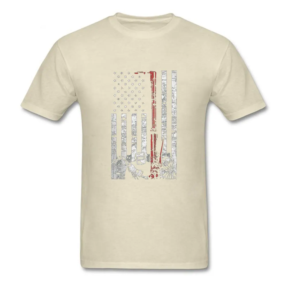 New Arrival welder 218 3D Printed T Shirts O Neck Pure Cotton Men Tops T Shirt Short Sleeve Summer 3D Printed Tops Shirts welder 218 beige