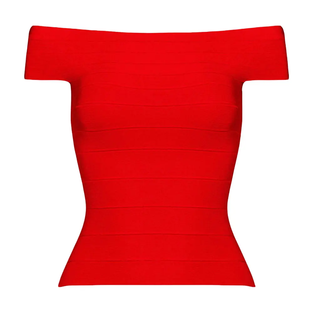 wholesale cheap rayon 2018 new elastic knitted elassexy women's top quality summer red hl off shoulder bandage top
wholesale cheap rayon 2018 new elastic knitted elassexy women's top quality summer red hl off shoulder bandage top