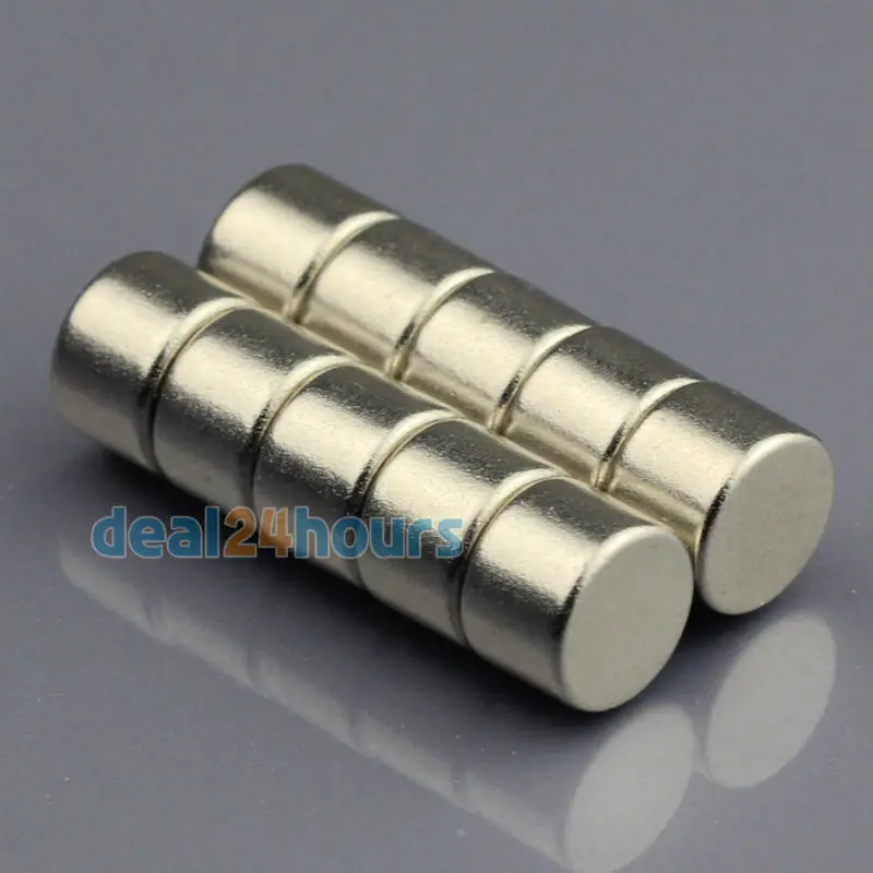 OMO Magnetics 10pcs N50 Super Strong Round Disc Cylinder Magnets Rare Earth Neodymium 7mm x 5mm
OMO Magnetics 10pcs N50 Super Strong Round Disc Cylinder Magnets Rare Earth Neodymium 7mm x 5mm