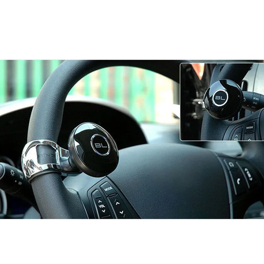 Spinner Knob Metal Strengthener Steering Wheel Helper Turning Grip Booster Hand Control Power Handle Ball Black Car Accessories
Spinner Knob Metal Strengthener Steering Wheel Helper Turning Grip Booster Hand Control Power Handle Ball Black Car Accessories