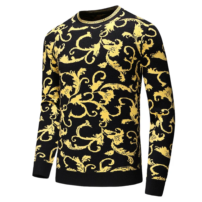 New Fashion men Luxury Winter Full of Flowers embroidered Casual Sweaters pullover Asian Plug Size High quality Drake #E1
New Fashion men Luxury Winter Full of Flowers embroidered Casual Sweaters pullover Asian Plug Size High quality Drake #E1