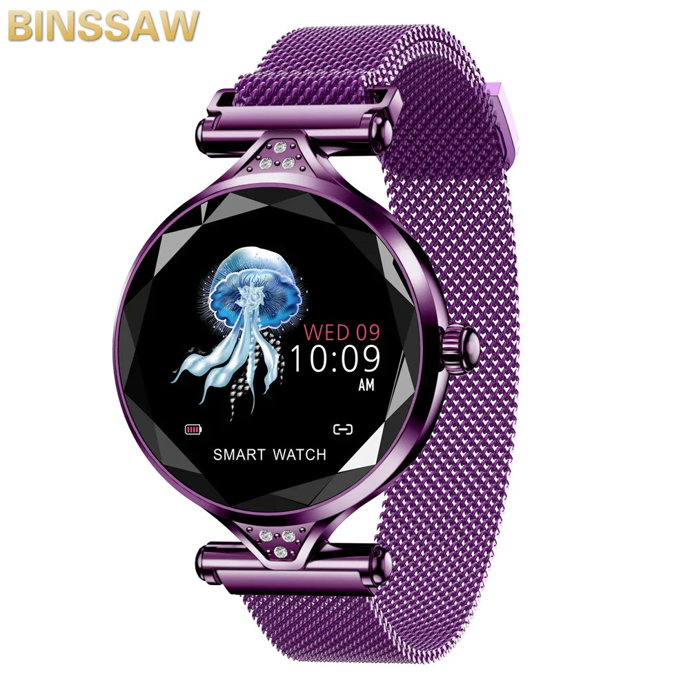 BINSSAW Women Fashion Smart Watch 2019 Blood Pressure Heart Rate Sleep Monitor Pedometer luxury ladies Smartwatch Gift for Girl
BINSSAW Women Fashion Smart Watch 2019 Blood Pressure Heart Rate Sleep Monitor Pedometer luxury ladies Smartwatch Gift for Girl