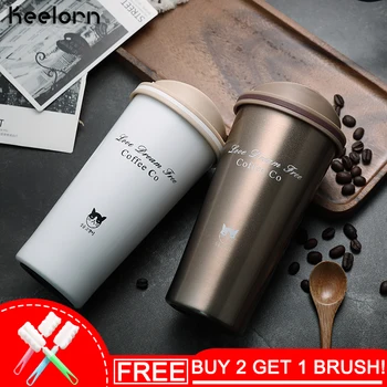 Keelorn 500ML Coffee Cup Thermos Mug with Lid Thermocup Seal Stainless Steel vacuum flasks Thermo mug for Car Water Bottles
Keelorn 500ML Coffee Cup Thermos Mug with Lid Thermocup Seal Stainless Steel vacuum flasks Thermo mug for Car Water Bottles