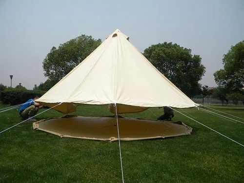 

3M /4M/5M/6M 5M Free Shipping ! 3M Bell tent Outdoor canvas safari bell tent 100% cotton waterproof