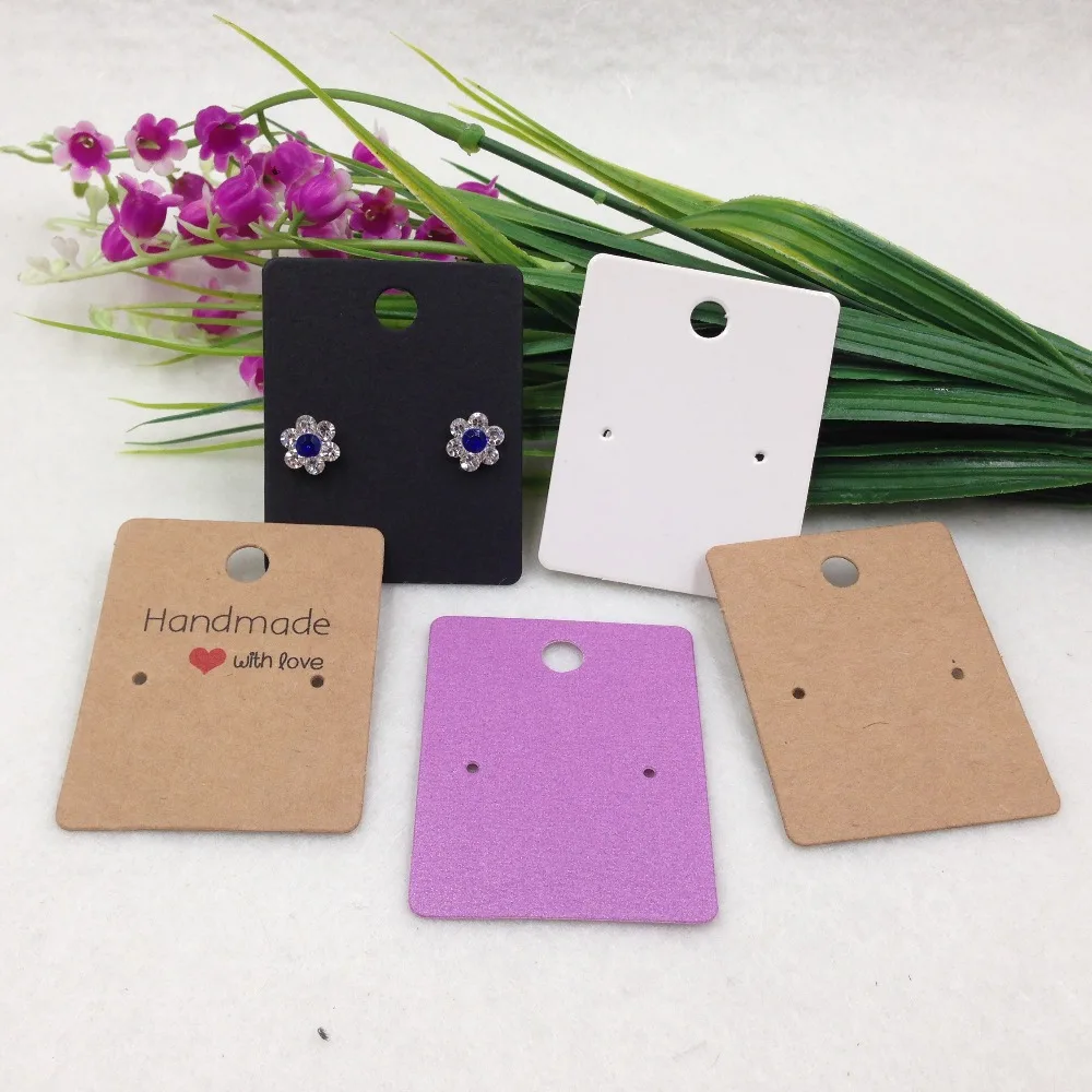 50pcs 5x4cm mini kraft jewelry earring packing card cute stud/drop earring display card Ear Ring Paper Hang Price Tag
50pcs 5x4cm mini kraft jewelry earring packing card cute stud/drop earring display card Ear Ring Paper Hang Price Tag