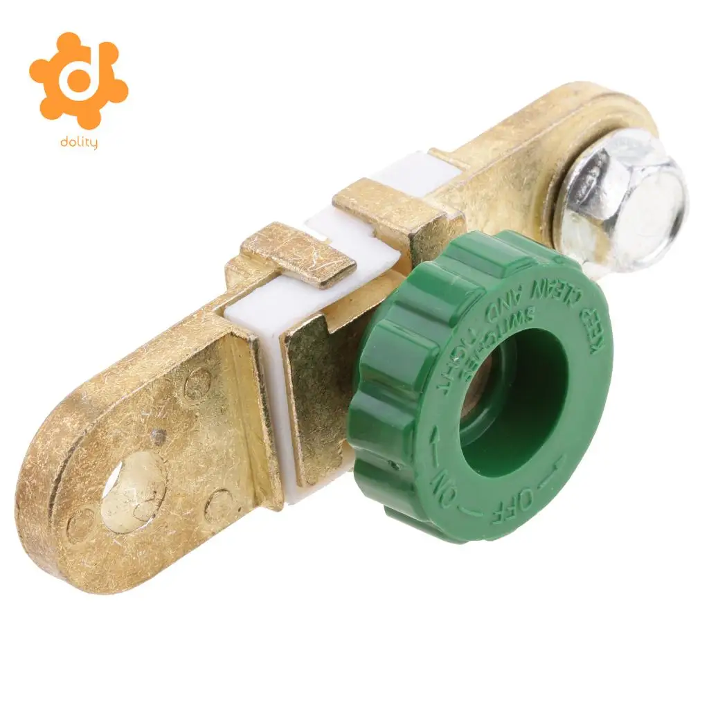 Battery Isolator Switch Cut Off Disconnect Terminal Universal Car Van Boat Quick Cut Battery Terminal 12V 24V