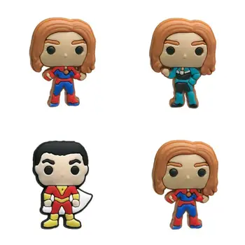 1pc Captain Marvel PVC Shoe Charms Shoe accessories Shoe decoration Buckles Accessories Fit Band Bracelets Croc JIBZ For Kids
1pc Captain Marvel PVC Shoe Charms Shoe accessories Shoe decoration Buckles Accessories Fit Band Bracelets Croc JIBZ For Kids