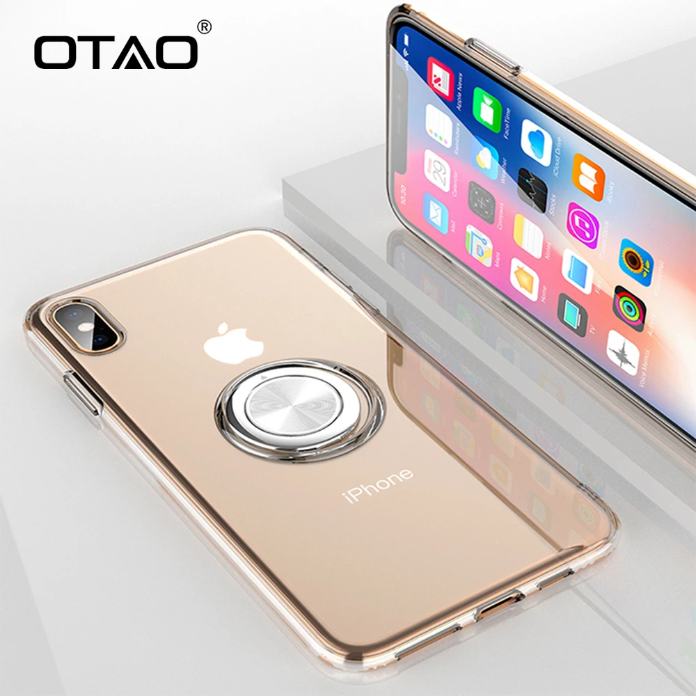 OTAO Ultra Thin Transparent Magnetic Case For iPhone XS MAX XR X 8 7 Plus 6 6S Finger Ring Holder Case Metal Case Soft TPU Coque
OTAO Ultra Thin Transparent Magnetic Case For iPhone XS MAX XR X 8 7 Plus 6 6S Finger Ring Holder Case Metal Case Soft TPU Coque