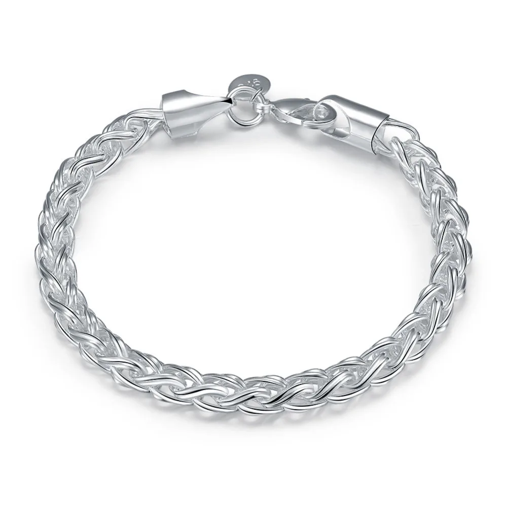 H070 New 2014 sterling 925 sliver bracelet fashion hand chain for women part bracelets jewelry Factory Direct Sale
H070 New 2014 sterling 925 sliver bracelet fashion hand chain for women part bracelets jewelry Factory Direct Sale