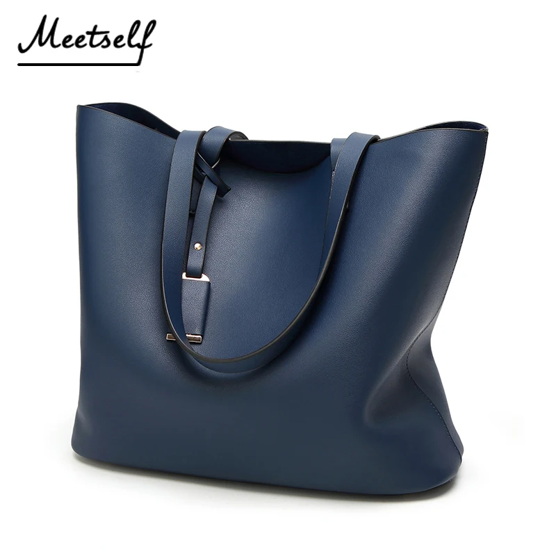 MEETSELF Fashion Women Handbag PU Leather Women Bag Large Capacity Tote Bag Big Ladies Shoulder Bags Bolsas Feminina DM-451
MEETSELF Fashion Women Handbag PU Leather Women Bag Large Capacity Tote Bag Big Ladies Shoulder Bags Bolsas Feminina DM-451