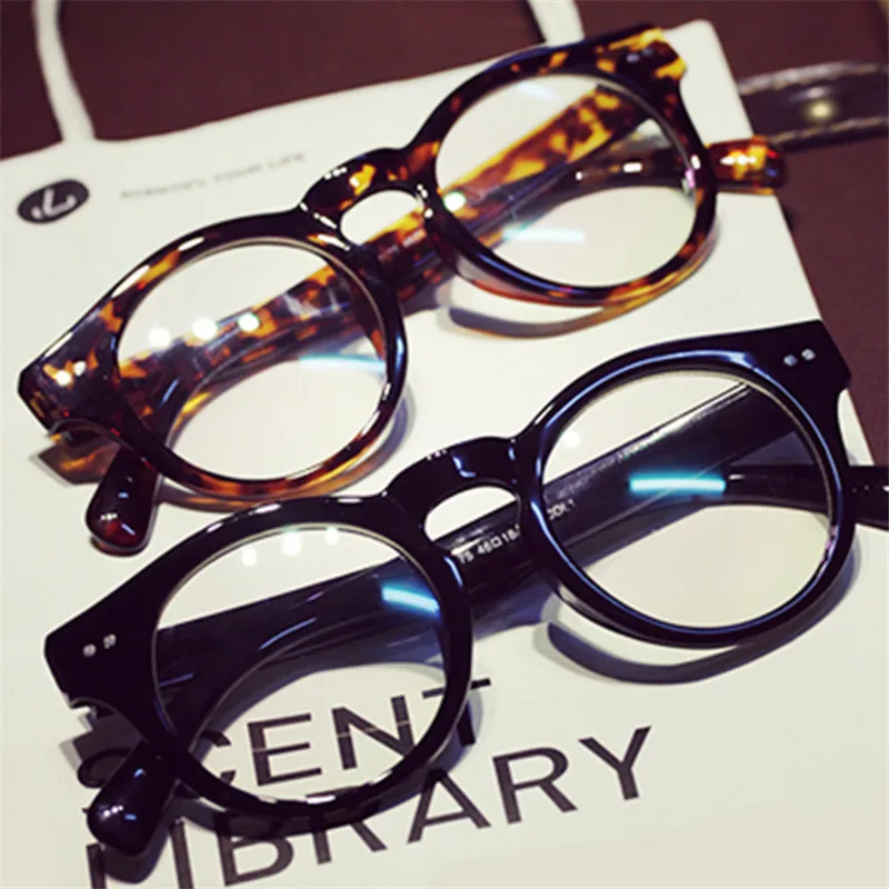 Maskros Vintage Round Glasses Men Women Retro Circle Female Grade Points Optical Clear Lens Eyeglass Black/brown/flower Eyewear
Maskros Vintage Round Glasses Men Women Retro Circle Female Grade Points Optical Clear Lens Eyeglass Black/brown/flower Eyewear