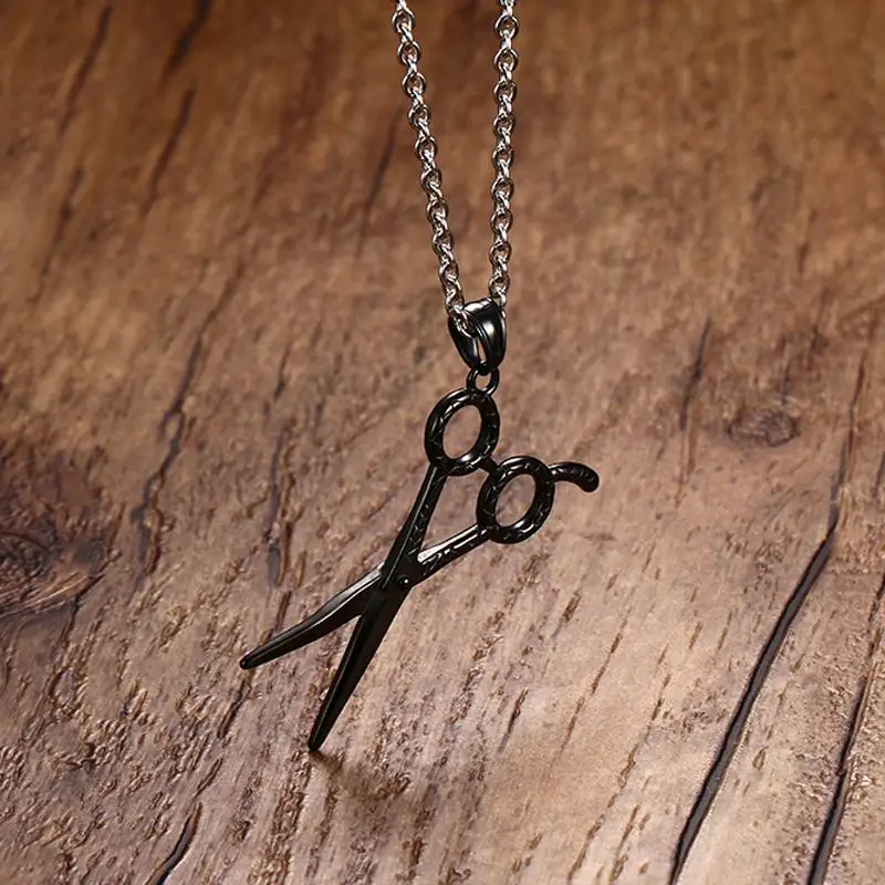 Men Women Barber Hair Dresser Scissors Shears Stainless Steel Punk Pendant Necklaces Unisex Hiphop Choker Colar Fashion Jewelry
Men Women Barber Hair Dresser Scissors Shears Stainless Steel Punk Pendant Necklaces Unisex Hiphop Choker Colar Fashion Jewelry