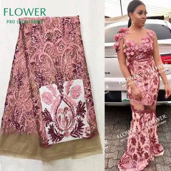Pink Color Sequined Embroidered Mesh Tulle Lace Fabric 2020 New Design Evening Dress Net Fabrics French African Net Sequins Lace
Pink Color Sequined Embroidered Mesh Tulle Lace Fabric 2020 New Design Evening Dress Net Fabrics French African Net Sequins Lace