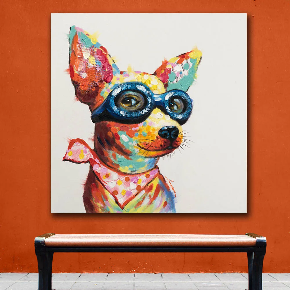 Oil Painting Picture Dog Pop Art Wall Decor Painted Wall Art Canvas Printed Living Room Painting Wall Art Pictures No Frame
Oil Painting Picture Dog Pop Art Wall Decor Painted Wall Art Canvas Printed Living Room Painting Wall Art Pictures No Frame