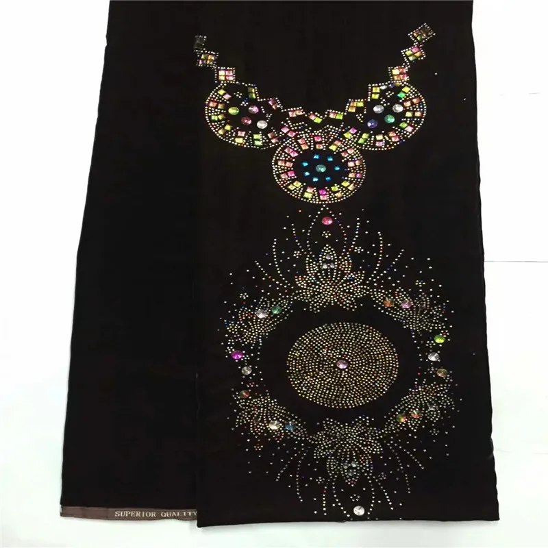 2018 5 yards silk lace African Fabric African with Velvet 100% cotton set for women garmen !LXE1013
2018 5 yards silk lace African Fabric African with Velvet 100% cotton set for women garmen !LXE1013