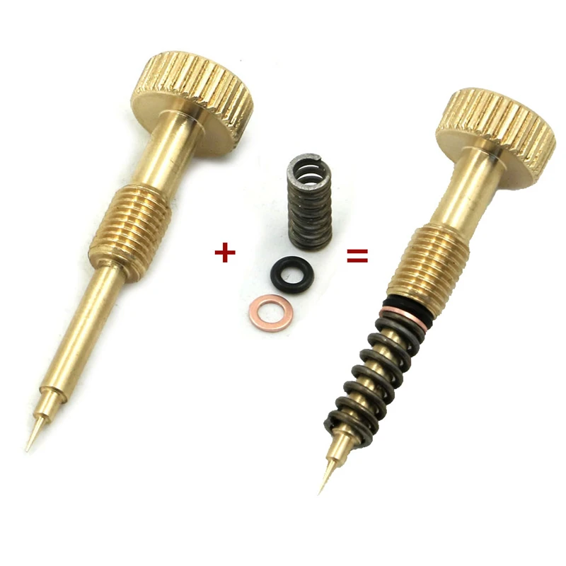 Carburetor Air Adjusting Screws Idle Mixture Fuel Ratio Adjusting Screw For 1990 - 2006 Harley CV Keihin CVK Twin Cam Sportster
Carburetor Air Adjusting Screws Idle Mixture Fuel Ratio Adjusting Screw For 1990 - 2006 Harley CV Keihin CVK Twin Cam Sportster