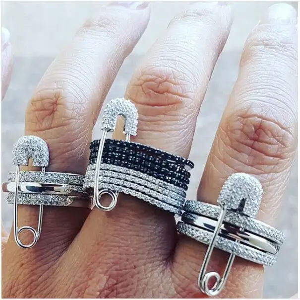 hot sale finger ring three engagement stack design paperclip safety pin designer unique fashion elegant women stack ring jewelry
hot sale finger ring three engagement stack design paperclip safety pin designer unique fashion elegant women stack ring jewelry