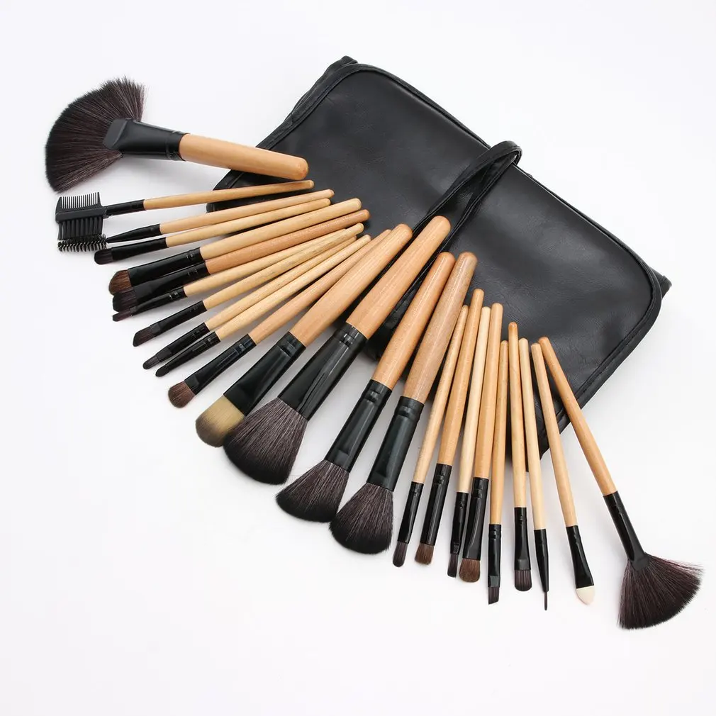 18/24/32PCS Makeup Brushes Set Powder Foundation Eyeshadow Make Up Brushes Cosmetic Brush Soft Synthetic Hair With PU Bag
18/24/32PCS Makeup Brushes Set Powder Foundation Eyeshadow Make Up Brushes Cosmetic Brush Soft Synthetic Hair With PU Bag
