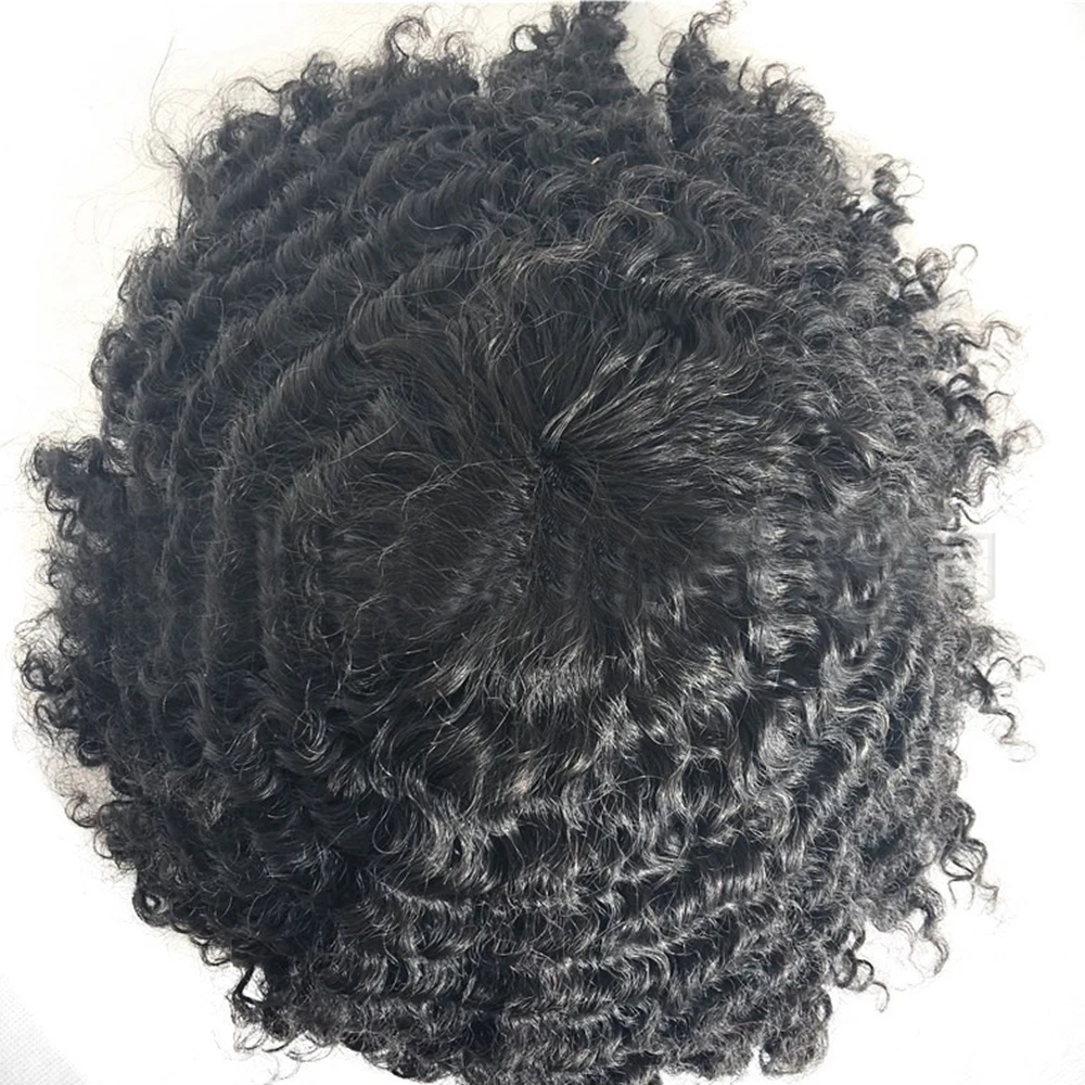 French Lace Base Custom Afro Mens Toupee Hairpiece Remy Indian Human Hair Replacement System African American Wigs
French Lace Base Custom Afro Mens Toupee Hairpiece Remy Indian Human Hair Replacement System African American Wigs