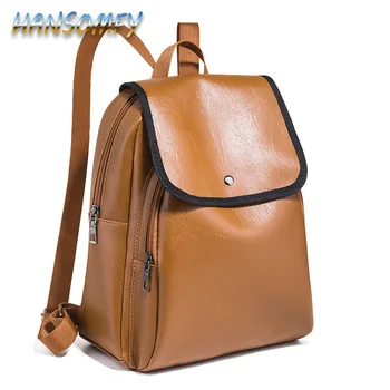 HANSOMFY Backpack School 2019 Women Bag Waterproof Backpack For Woman Shoulder Vintage Big Capacity Travel Back Pack LZ-53
HANSOMFY Backpack School 2019 Women Bag Waterproof Backpack For Woman Shoulder Vintage Big Capacity Travel Back Pack LZ-53