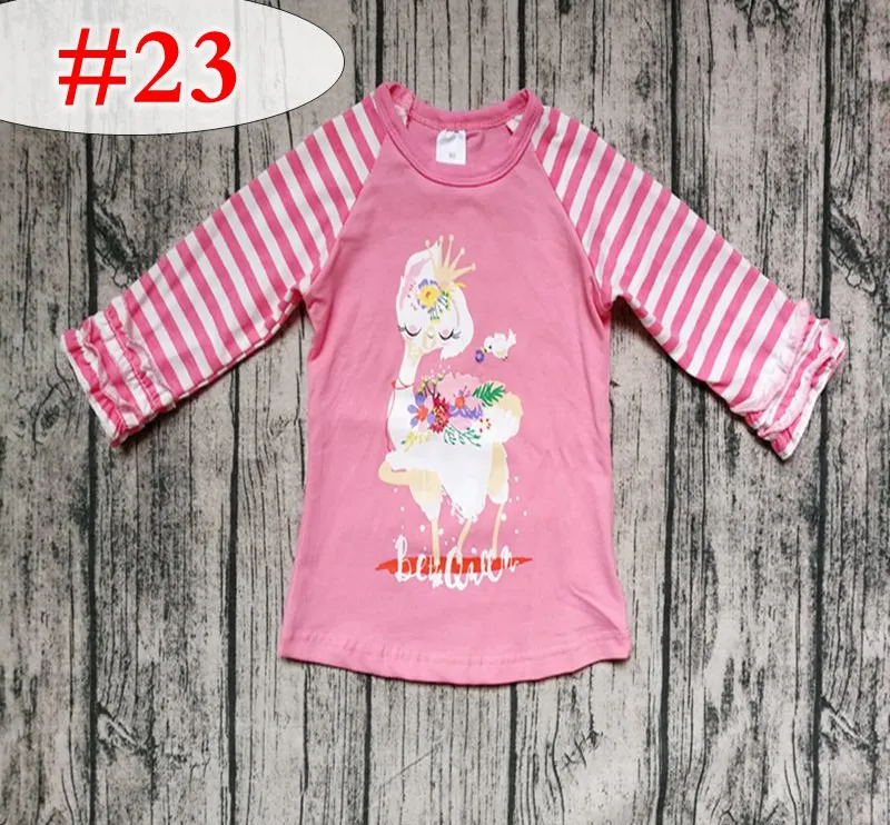 INS Girl Cartoon animal print Shirt Kids Girl cotton pink raglan tshirt Baby cute ruffle long sleeve tops
INS Girl Cartoon animal print Shirt Kids Girl cotton pink raglan tshirt Baby cute ruffle long sleeve tops