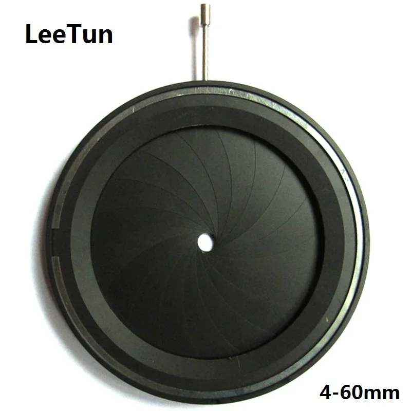 LeeTun 0.3-6mm Inner Diameter Metal Zoom Iris Diaphragm Aperture Condenser for Digital Camera Optical Lens Microscope
LeeTun 0.3-6mm Inner Diameter Metal Zoom Iris Diaphragm Aperture Condenser for Digital Camera Optical Lens Microscope