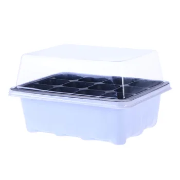 18x14x6CM Seedling Tray Sprout Plate 12 Cavity Nursery Pots Tray Lids Box for Gardening Bonsai
18x14x6CM Seedling Tray Sprout Plate 12 Cavity Nursery Pots Tray Lids Box for Gardening Bonsai