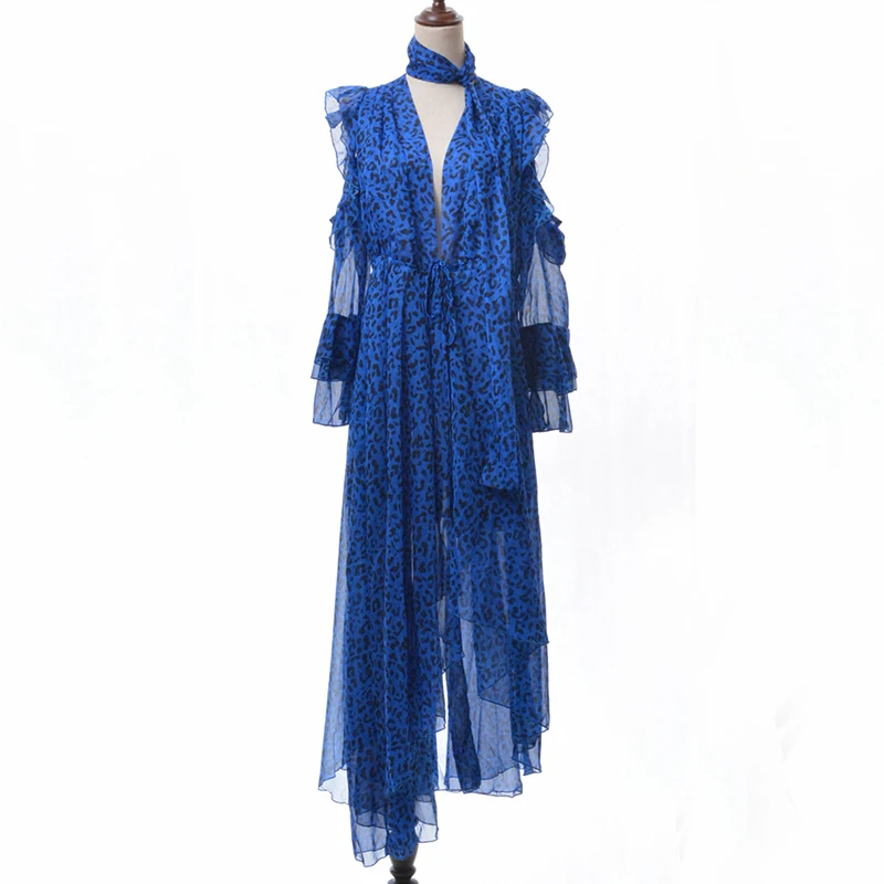 HIGH STREET New Fashion Runway 2019 Designer Dress Women's Long Sleeve Leopard Print Asymmetrical Dress
HIGH STREET New Fashion Runway 2019 Designer Dress Women's Long Sleeve Leopard Print Asymmetrical Dress