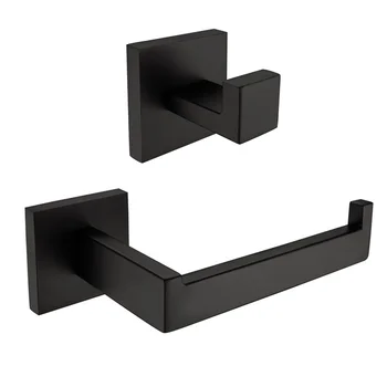 Towel Ring Black Hook Stainless Steel Bathroom Hardware Set Brushed Gold Towel Bar Bath Accessories Toilet Roll Paper Holder
Towel Ring Black Hook Stainless Steel Bathroom Hardware Set Brushed Gold Towel Bar Bath Accessories Toilet Roll Paper Holder