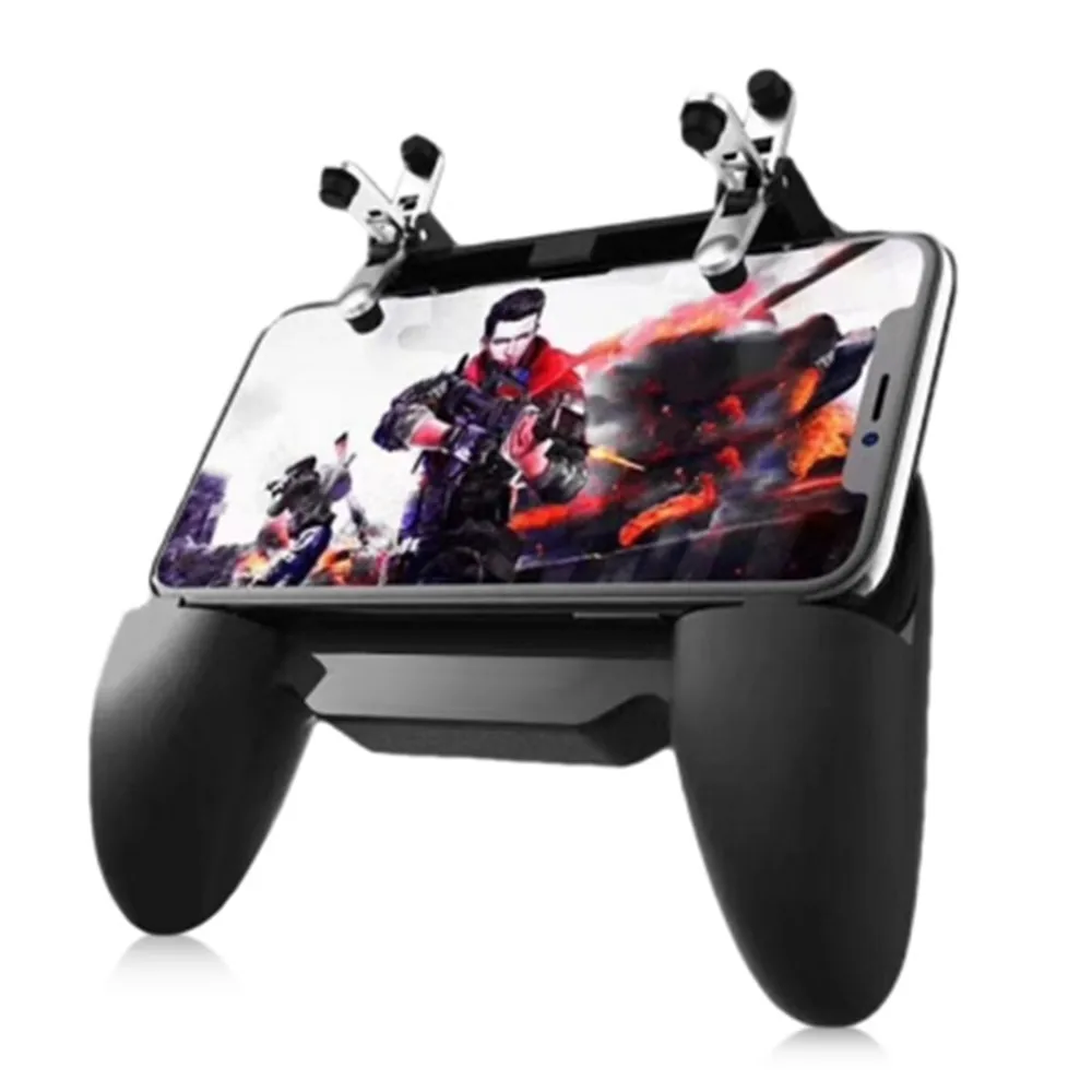 Zeepin Mobile Game Controller Grip Extended Handle with Trigger Joystick for iOS / Android
Zeepin Mobile Game Controller Grip Extended Handle with Trigger Joystick for iOS / Android
