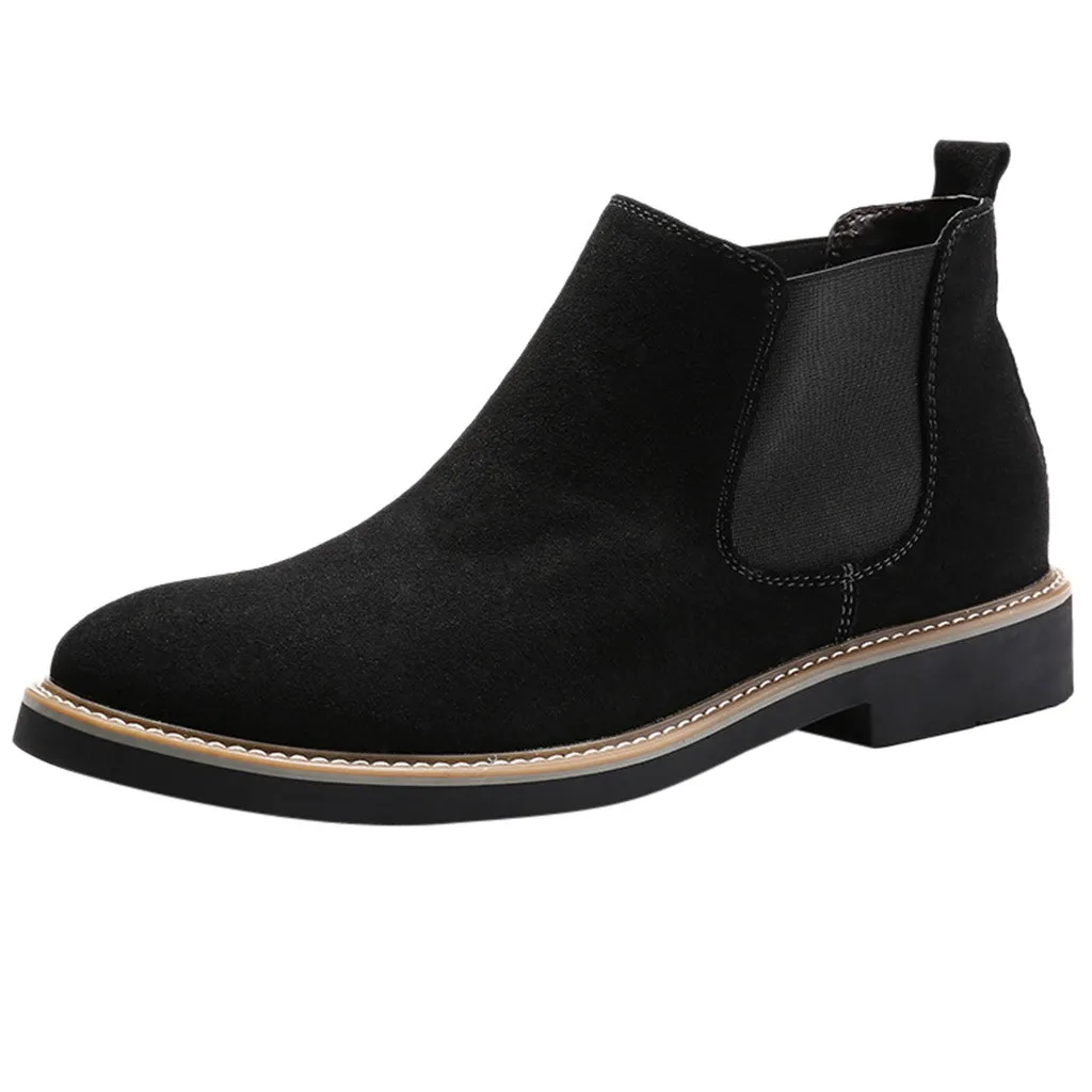 SAGACE Retro Men's Flat Low-Heeled Round Head Tooling Shoe Non-Slip Leather Short Boots winter boots men snow boots 2019
SAGACE Retro Men's Flat Low-Heeled Round Head Tooling Shoe Non-Slip Leather Short Boots winter boots men snow boots 2019