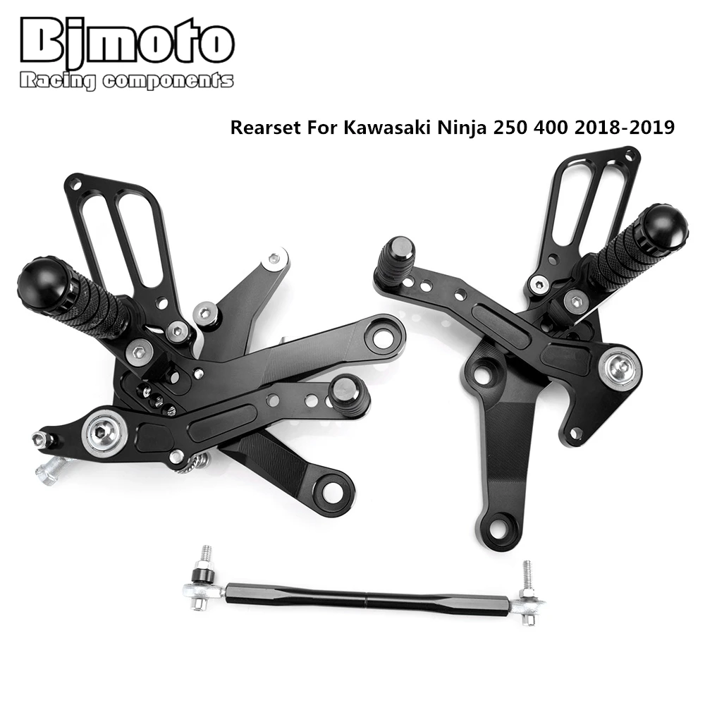 Aluminum Adjustable Motorcycle Rearset Rear Sets Foot Pegs Pedal Footrest For Kawasaki Ninja 400 250 Ninja250 Ninja400 2018 2019
Aluminum Adjustable Motorcycle Rearset Rear Sets Foot Pegs Pedal Footrest For Kawasaki Ninja 400 250 Ninja250 Ninja400 2018 2019