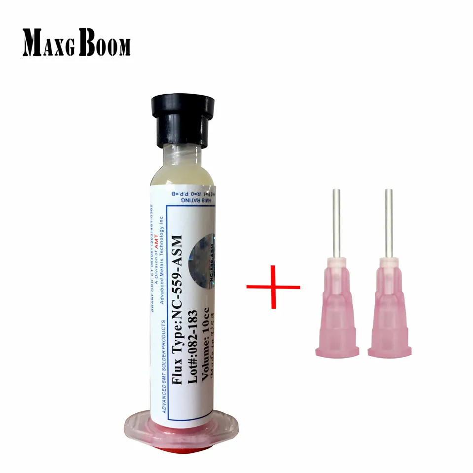 NC-559-ASM 1pcs/lot Made in USA! 10cc Flux paste lead-free solder paste solder flux 2pcs Needles
NC-559-ASM 1pcs/lot Made in USA! 10cc Flux paste lead-free solder paste solder flux 2pcs Needles