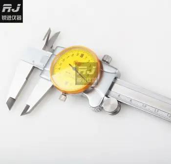 (Shanghai constant) dial carlipers with vernier caliper / table 0-150/200/300 closed
(Shanghai constant) dial carlipers with vernier caliper / table 0-150/200/300 closed