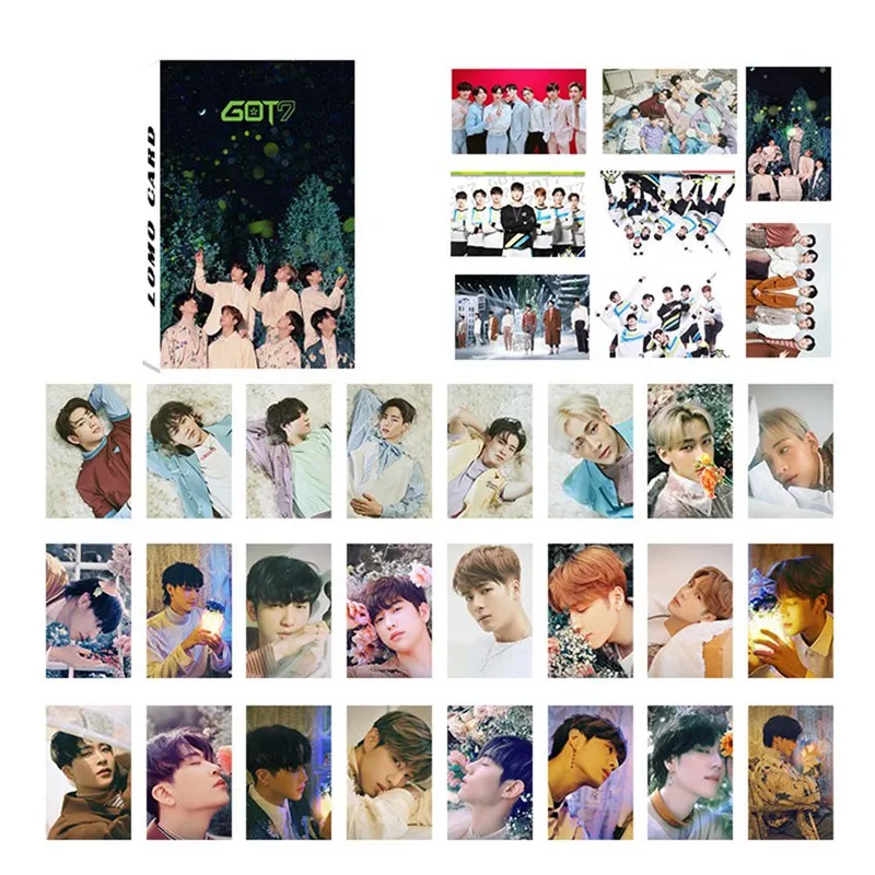 32Pcs/Set GOT7 Photocard Album LOMO Cards Paper Photo Card HD Photocard DIY Self Made Cards
32Pcs/Set GOT7 Photocard Album LOMO Cards Paper Photo Card HD Photocard DIY Self Made Cards