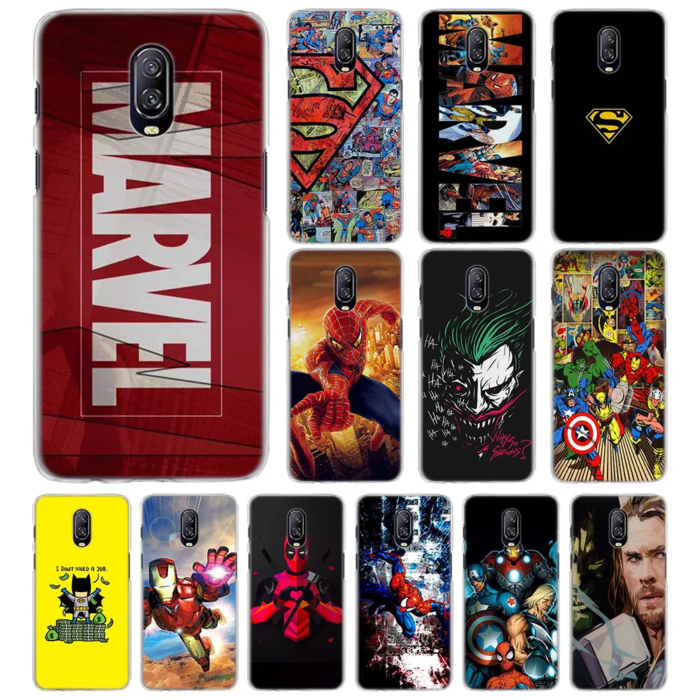 Marvel superheroes Phone Case for OnePlus 6T 6 5T Hard PC back Case for Oneplus 6 6T Mobile Phone Bag Case
Marvel superheroes Phone Case for OnePlus 6T 6 5T Hard PC back Case for Oneplus 6 6T Mobile Phone Bag Case