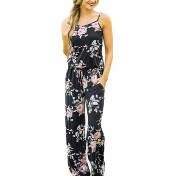 Plus Size XXL Summer Jumpsuits Spaghetti Strap Women Long Playsuit Solid Casual Jumpsuit Overalls Wide Leg Pants Romper
Plus Size XXL Summer Jumpsuits Spaghetti Strap Women Long Playsuit Solid Casual Jumpsuit Overalls Wide Leg Pants Romper