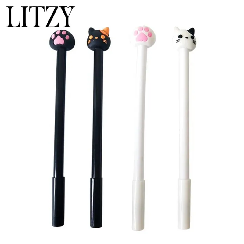 4 Pcs/lot Cat Claw Erasable Pen Gel Pen 0.5mm Ink Pen for School Office Writing Supply Exam Spare Stationery Escolar Papelaria
4 Pcs/lot Cat Claw Erasable Pen Gel Pen 0.5mm Ink Pen for School Office Writing Supply Exam Spare Stationery Escolar Papelaria