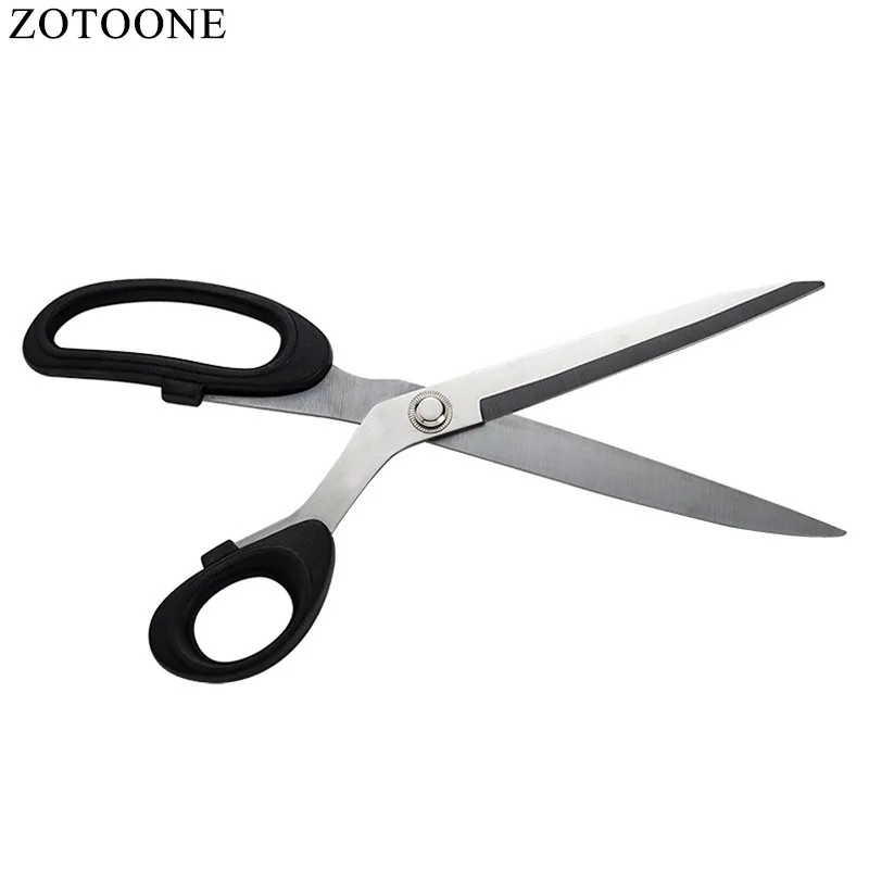 ZOTOONE Scissors For Fabric 10inch Tailor's Scissors Stainless Steel Scissor Sewing Tool Clothing High-end Black Tijeras Costura
ZOTOONE Scissors For Fabric 10inch Tailor's Scissors Stainless Steel Scissor Sewing Tool Clothing High-end Black Tijeras Costura