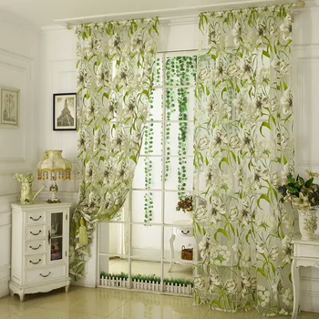 1pc Flower Printed Tulle Door Window Curtain Drape Panel Sheer Scarf Valances Drapes In Living Room Home Sheer Voile Valances
1pc Flower Printed Tulle Door Window Curtain Drape Panel Sheer Scarf Valances Drapes In Living Room Home Sheer Voile Valances