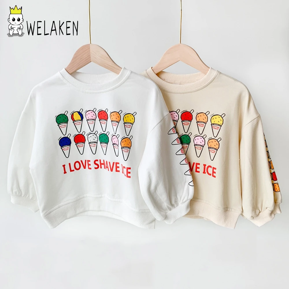 weLaken Kids Hoodies & Sweatshirt Casual Ice Cream Print Long Sleeve Top Tees Baby Cotton Tshirts For 2-6 Y Boys Girls Hoodies
weLaken Kids Hoodies & Sweatshirt Casual Ice Cream Print Long Sleeve Top Tees Baby Cotton Tshirts For 2-6 Y Boys Girls Hoodies