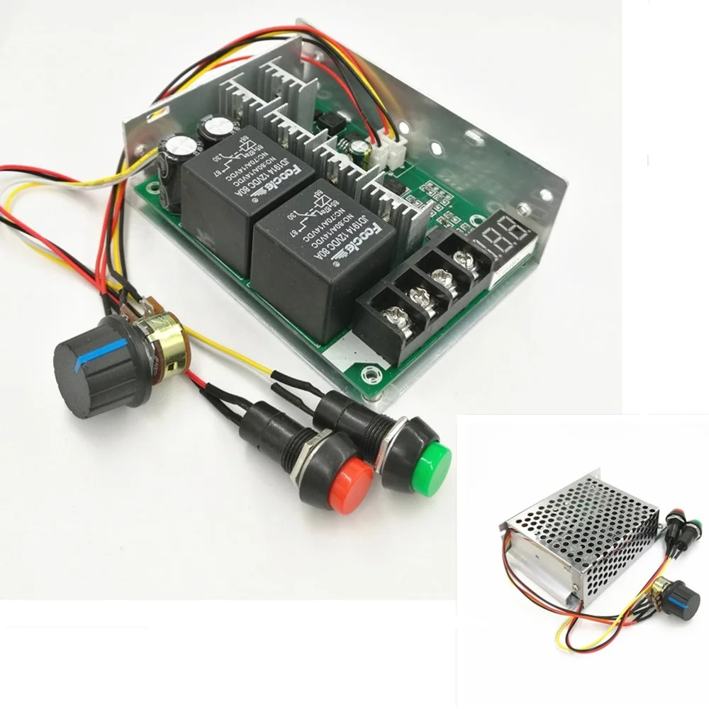 12V24V36V48V55V High Power Electric Push Rod Controller DC Motor Speed Regulation No Lock Forward Reverse Digital Display(6.8)
12V24V36V48V55V High Power Electric Push Rod Controller DC Motor Speed Regulation No Lock Forward Reverse Digital Display(6.8)