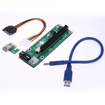 30cm USB 3.0 PCI-E PCI Express Riser Card 1x to16x Extender Riser Card Adapter SATA Power Cable Supply for Miner Machine
30cm USB 3.0 PCI-E PCI Express Riser Card 1x to16x Extender Riser Card Adapter SATA Power Cable Supply for Miner Machine