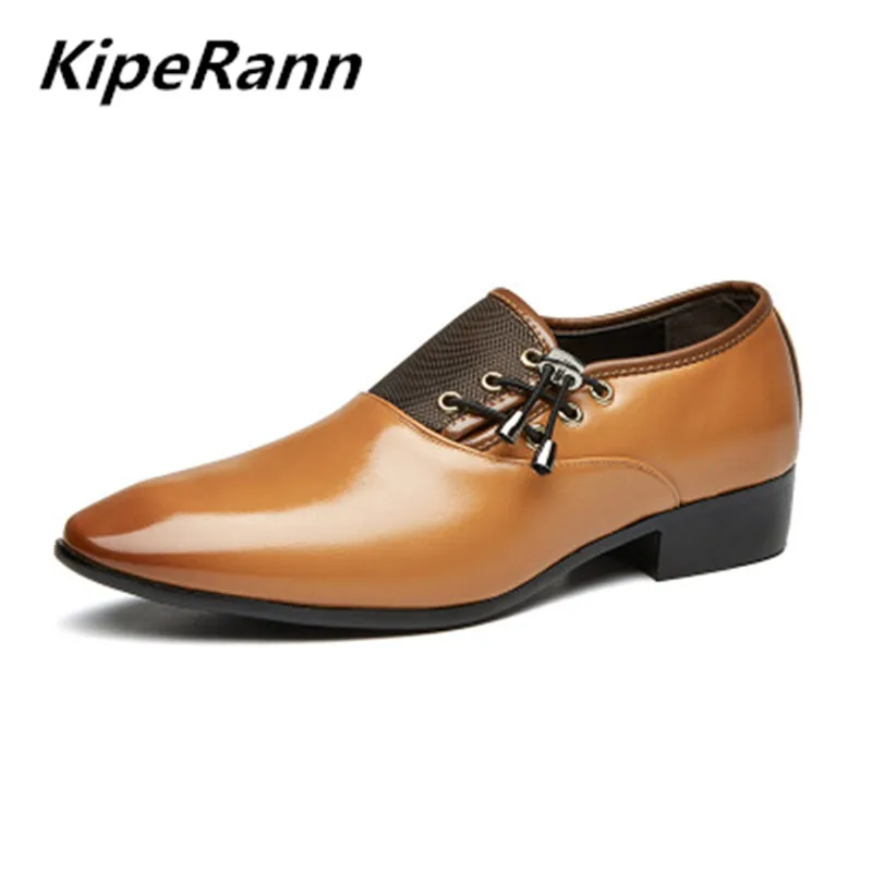 Large size 6-13.5 new fashion men's wedding dress shoes black round head flat bottom business British men's shoes dance shoes
Large size 6-13.5 new fashion men's wedding dress shoes black round head flat bottom business British men's shoes dance shoes