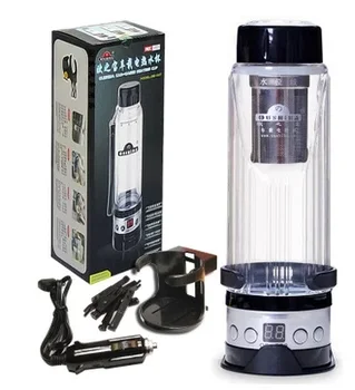 New 12V 24V 75W Car Electric Kettle 280ML Auto Heating Cup Travel Heated Cup Hot Water Heater For Coffee Tea Mug Black/Silver
New 12V 24V 75W Car Electric Kettle 280ML Auto Heating Cup Travel Heated Cup Hot Water Heater For Coffee Tea Mug Black/Silver