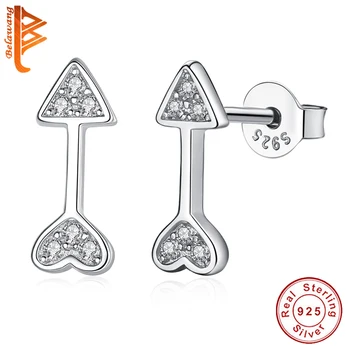 

Wholesale 5PCS Cupid Arrow Earrings for Women Authentic 925 Sterling Silver Earrings Wedding Anniversary Luxury Jewelry