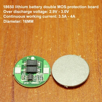 10pcs 18650 lithium battery double MOS protection board Import precision IC G3JK single string power protection board 6A current
10pcs 18650 lithium battery double MOS protection board Import precision IC G3JK single string power protection board 6A current