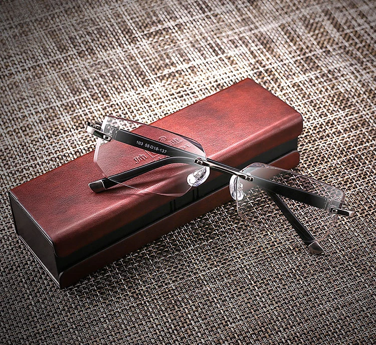 BUSINESS CEO STYLE RIMLESS WITH PU CASE LUXURY MEN WOMEN READING GLASSES +1 +1.5 +2 +2.5 +3 +3.5 +4
BUSINESS CEO STYLE RIMLESS WITH PU CASE LUXURY MEN WOMEN READING GLASSES +1 +1.5 +2 +2.5 +3 +3.5 +4